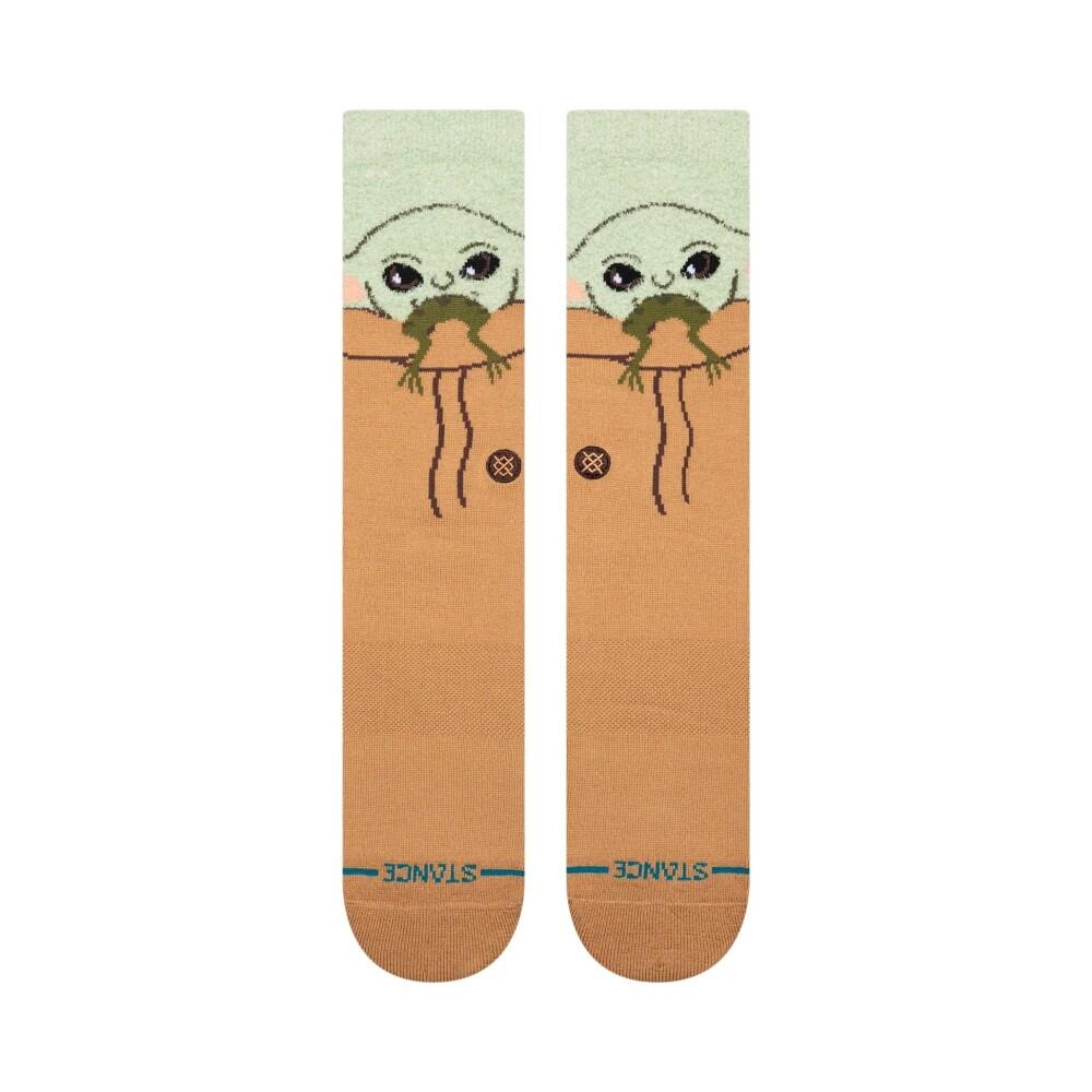 STANCE Chaussettes GROGU HUNGRY CREW - GREEN 1/3