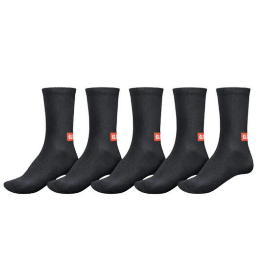 GLOBE Socken Minibar Crew Schwarz [x5]