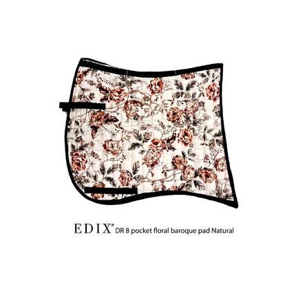 Tapis de dressage pour cheval 8 poches fleuri Edix Saddles