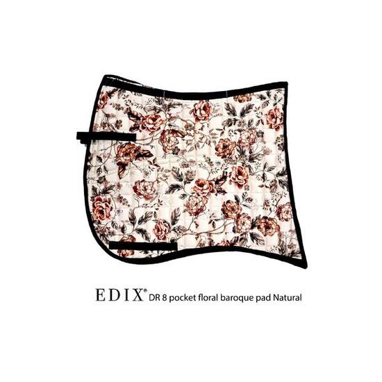 Tapis de dressage pour cheval 8 poches fleuri Edix Saddles