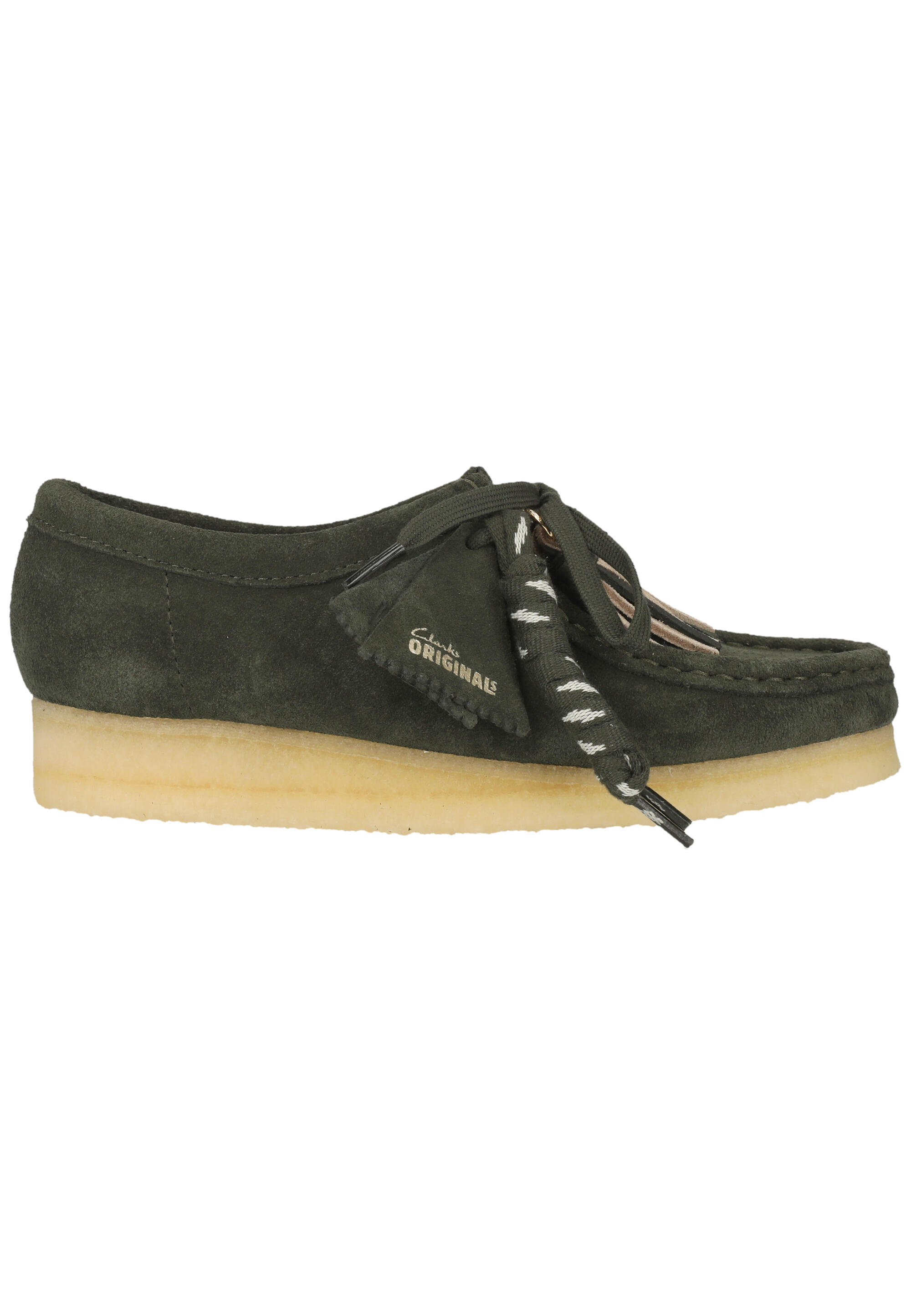 Schnürschuhe Wallabee Forest Green Sde 3/5