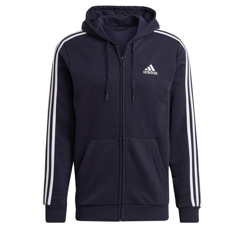 Chaqueta con capucha Essentials Fleece 3 bandas
