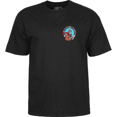 Powell peralta bones brigade pilot t-shirt - black (maat l)