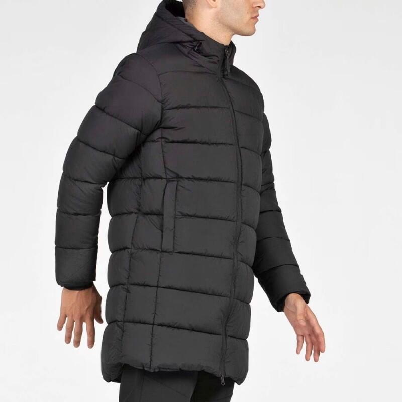 Anorak +8000 Pentos 005 Negro Hombre Largo 3/4
