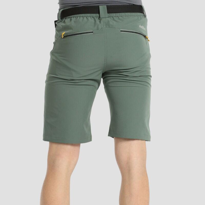 Bermuda +8000 MIDOF verde hombre trekking 3/3