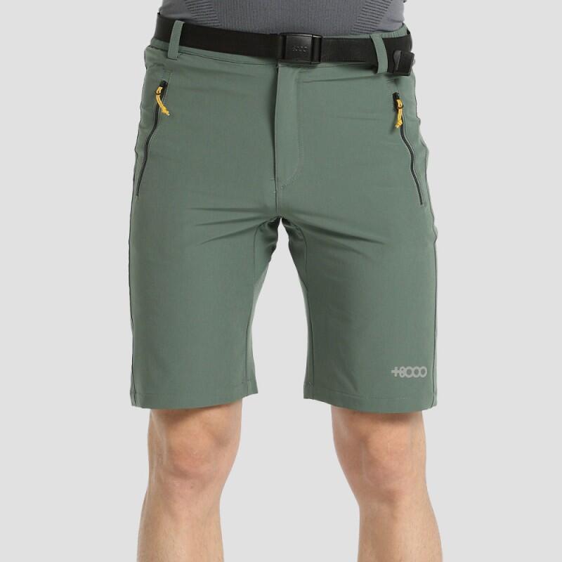 Bermuda +8000 MIDOF verde hombre trekking 2/3