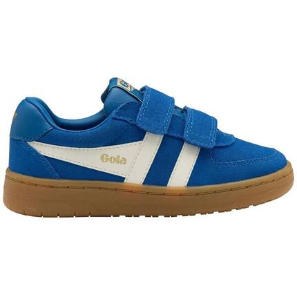 Kinder Veloursleder Sneakers mit Riemen Gola Classics Hawk