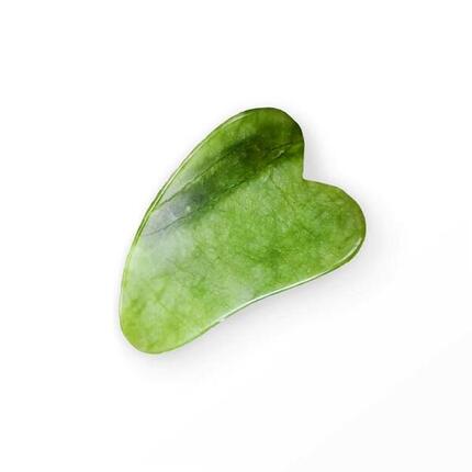Pierre Gua Sha - massage visage - drainage visage - tension mâchoire