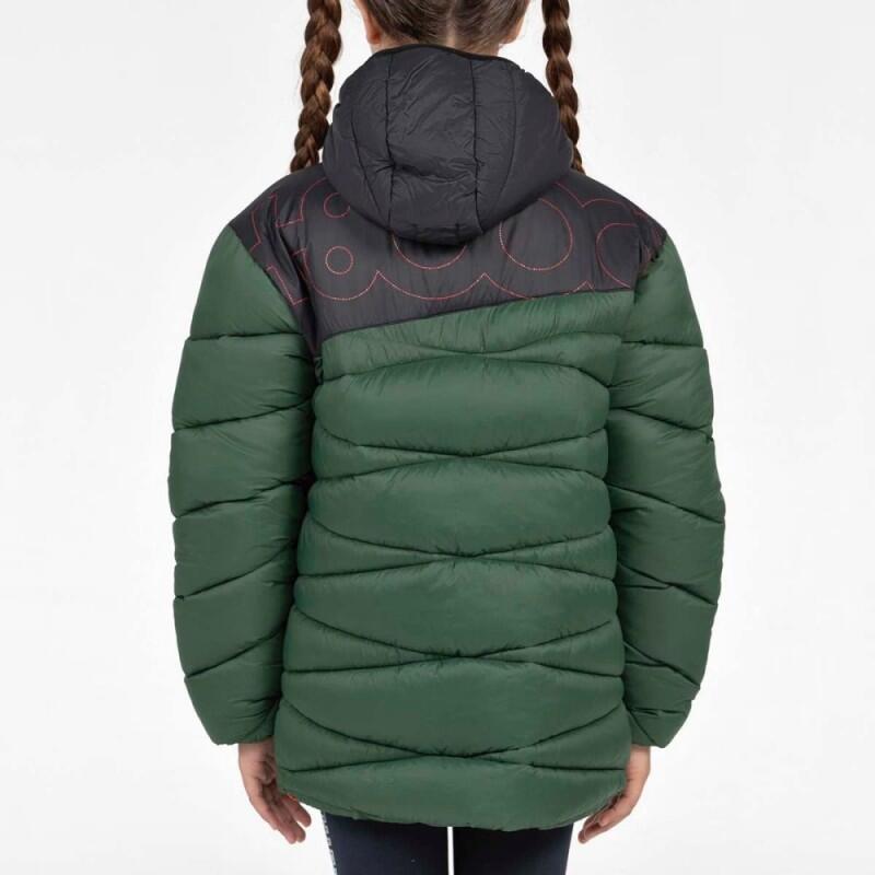 Anorak +8000 Grit 080 413718 verde niña con capucha 4/4