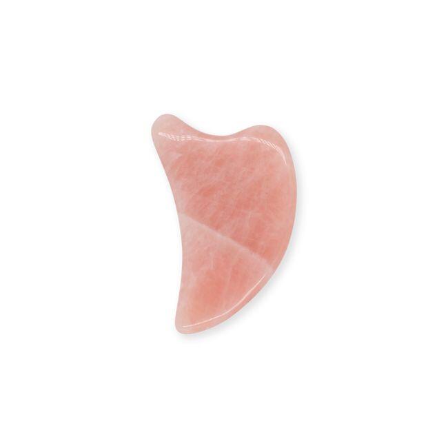 Shapevital Gua Sha Pedra De Massagem Para Rosto E Pescoço - Quartzo Facial Rosa da Decathlon