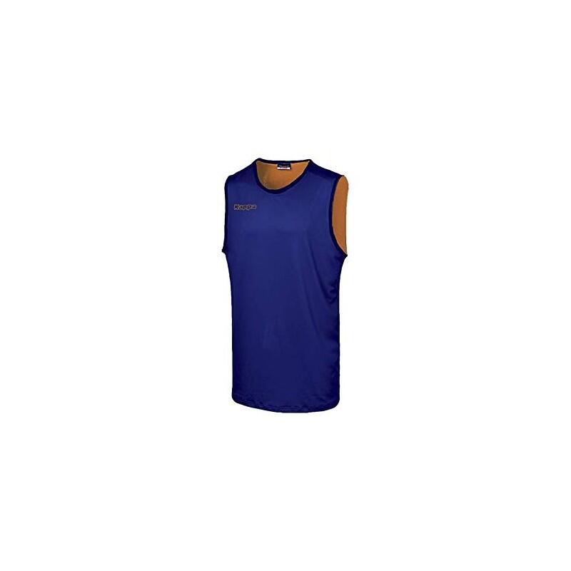 Camiseta Basket Kappa Ponza 3026IF0 azul sin mangas hombre 4/4