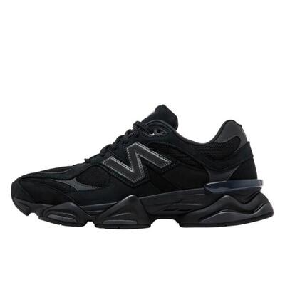 Schoenen 9060 black cement