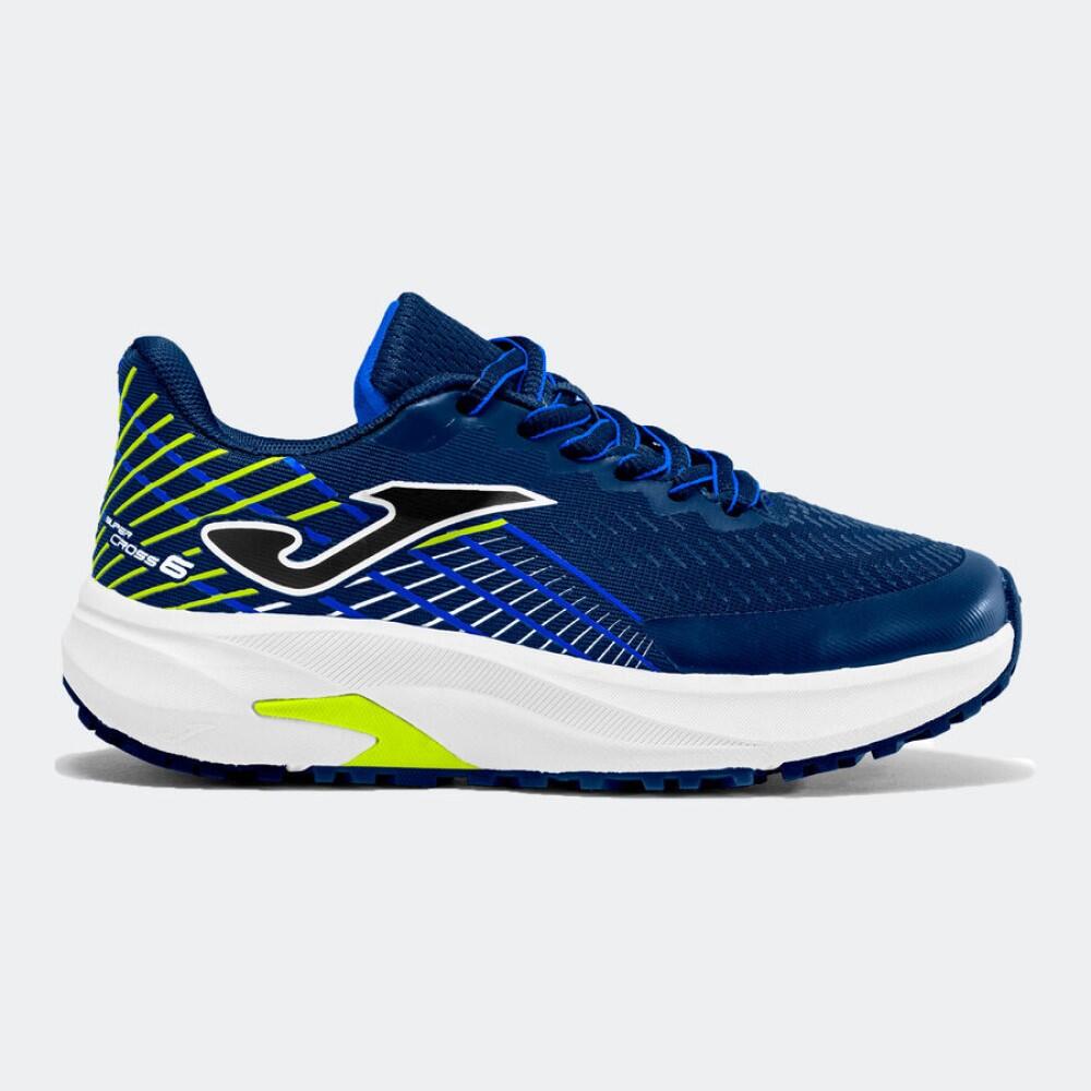 Pantofi alergare Joma Super Cross 2603 copii, bleumarin-galben