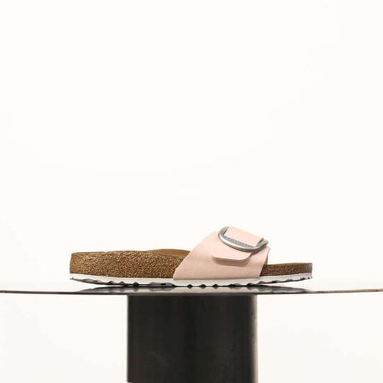 Ciabatta Birkenstock Madrid Big Buckle Rosa Donna