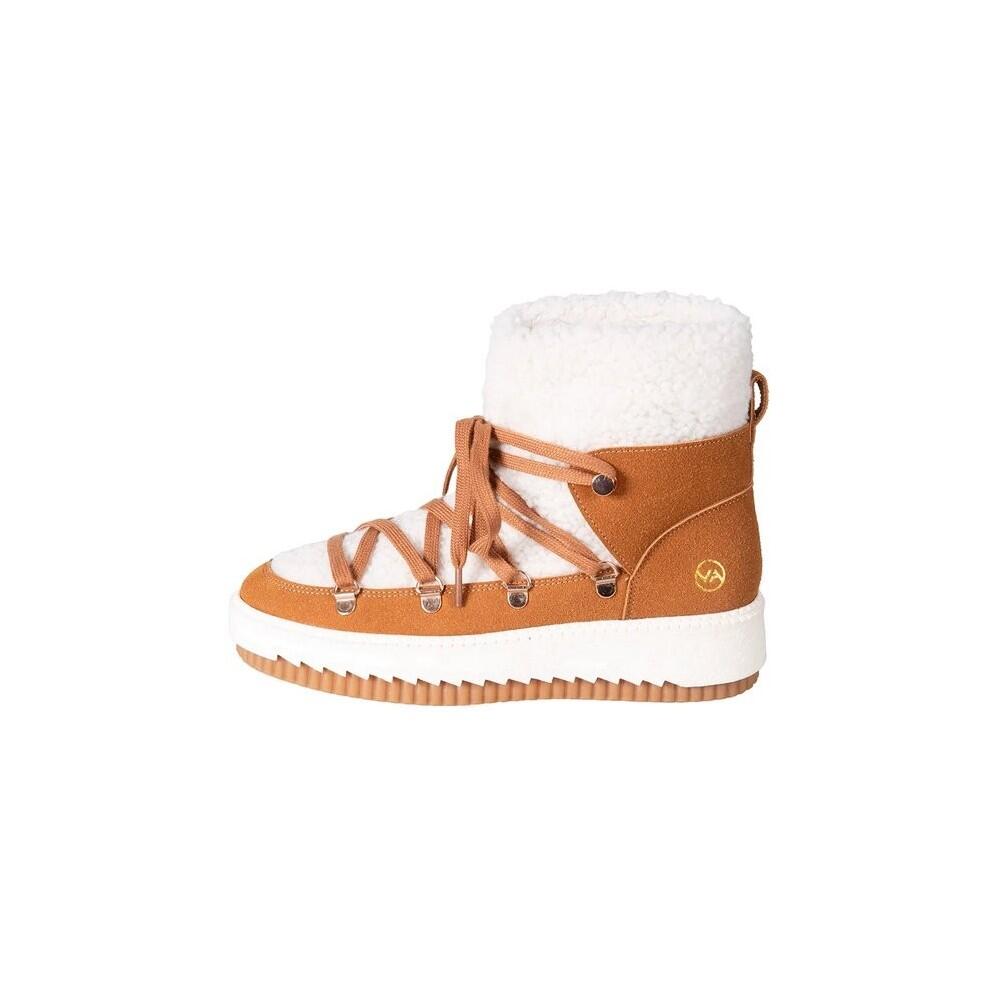 AULP Chaussure WAJIR BOTTINE F - COGNAC 3/4