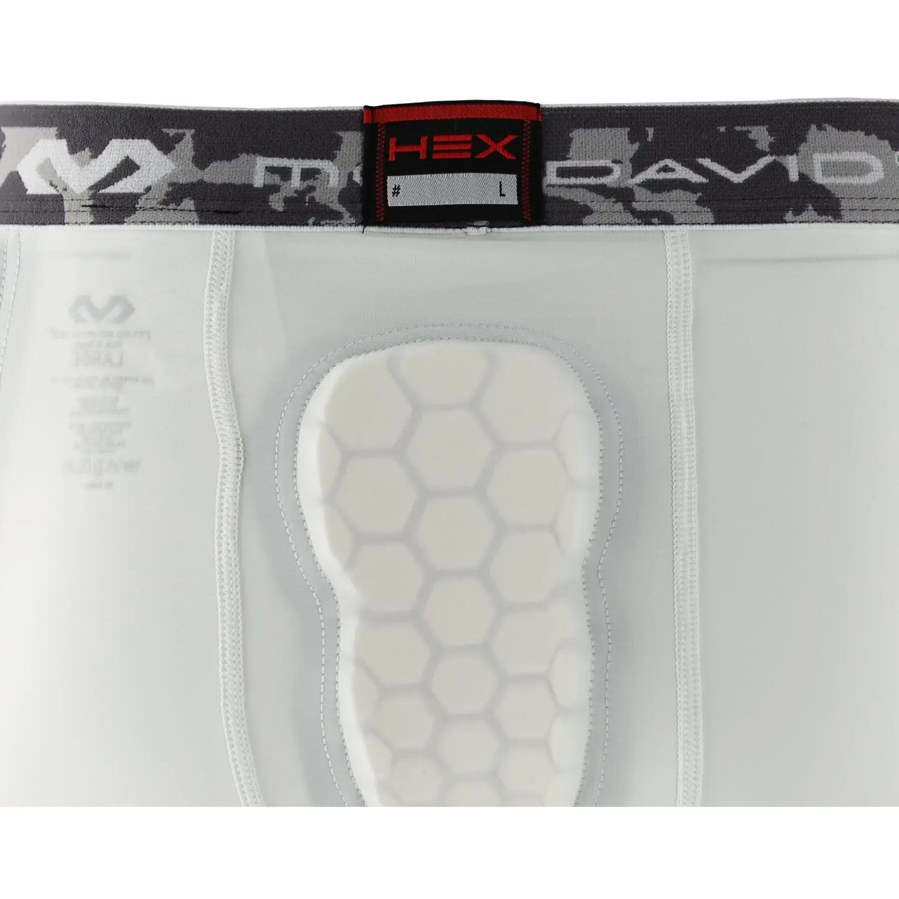 Legging de protection McDavid Hexpad Thudd 5 Pads 3/4 Blanc 7/7