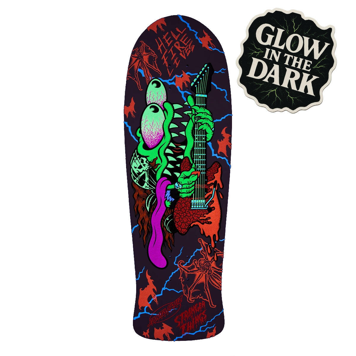 Santa Cruz - Stranger Things Meek Slasher Eddie Reveal 10.1in x 31.13in 2/5
