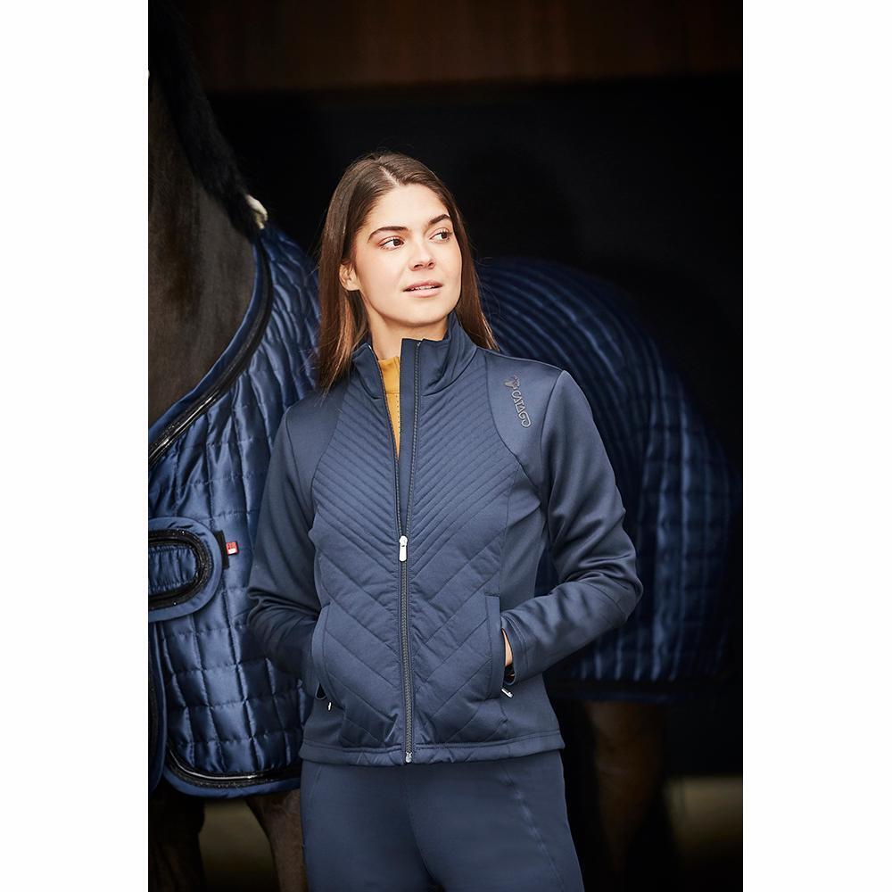 Giacca da equitazione softshell da donna Catago Selma 3/5