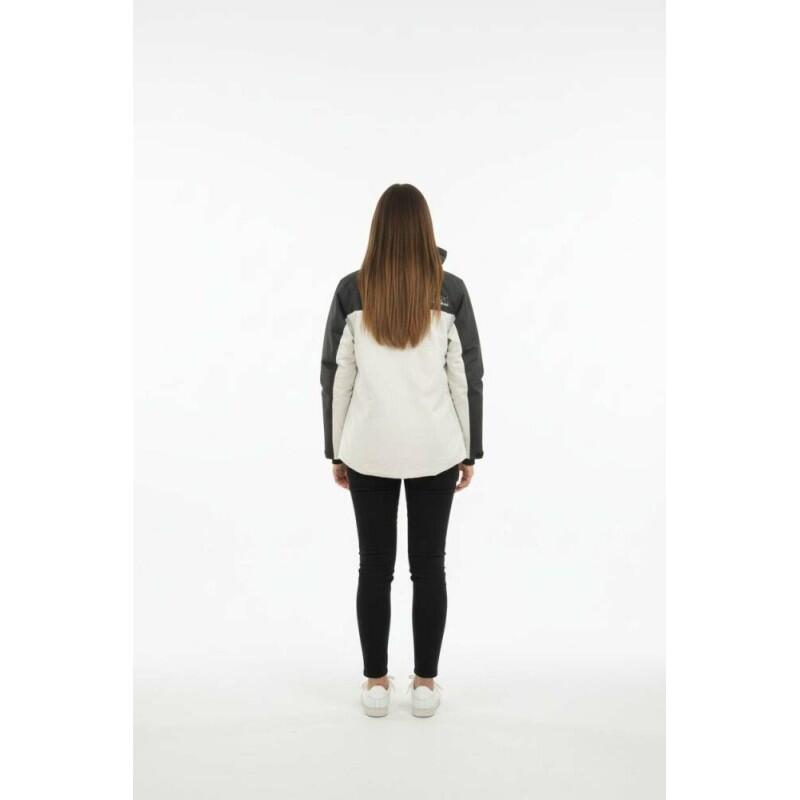 Joluvi Sestriere 237789-01 anorak mujer bicolor blanco y negro 5/5