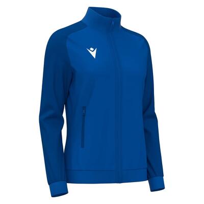 Jas - teamsport - dames - trainingsjack rama - geribd, gevoerd - royal/black