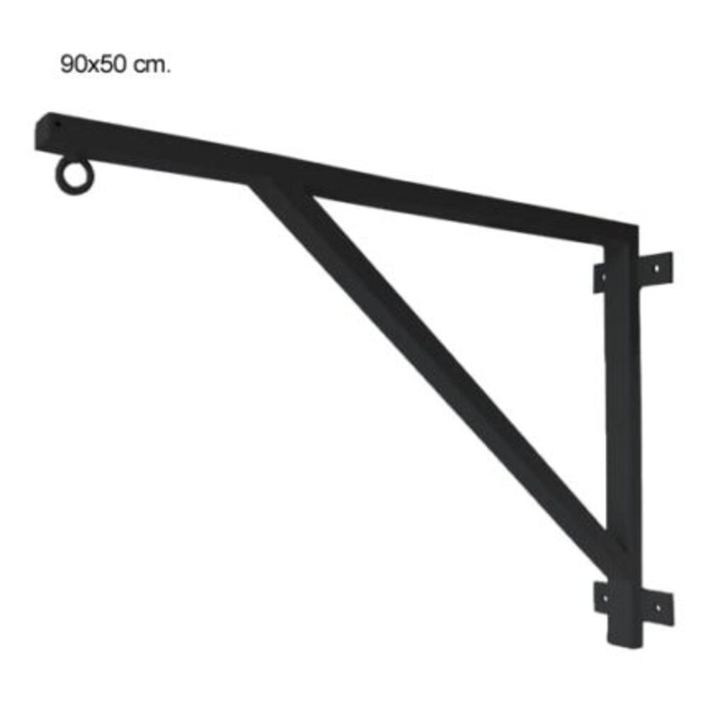 Soporte Pared Saco Boxeo Soporta 100 kg con Fijaciones 2/3