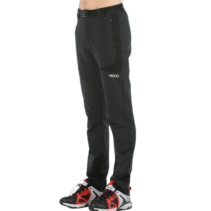 Pantalón +8000 Tulio 22I Negro Hombre Trekking 3/5