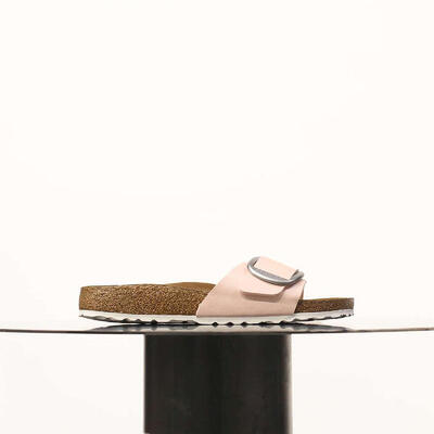 Ciabatta Birkenstock Madrid Big Buckle Rosa Donna