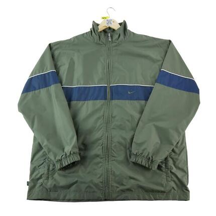 Second life - Nike Herrenjacke Kaki - In gutem Zustand