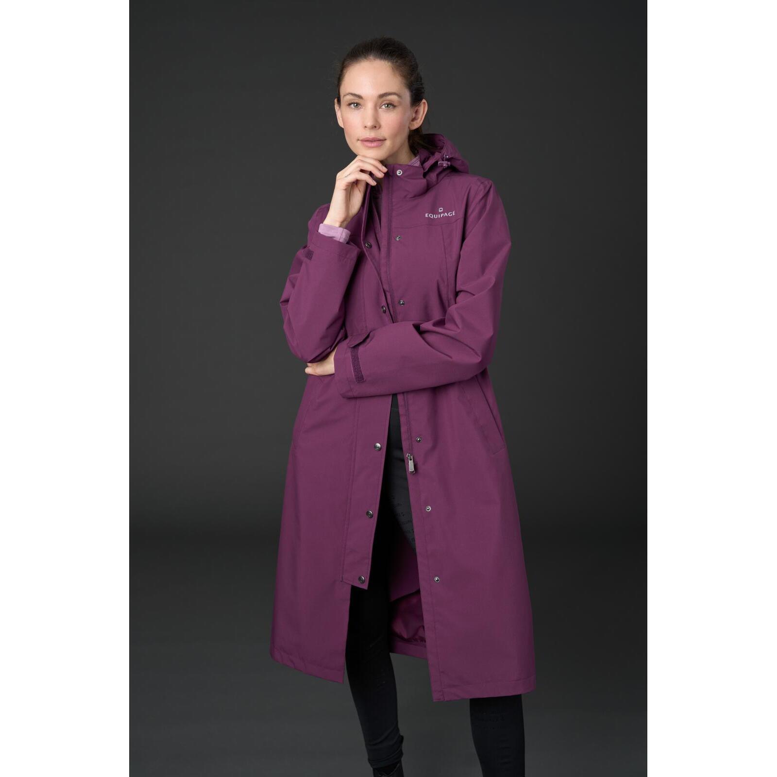 Veste imperméable équitation femme Equipage Heaven 2/3