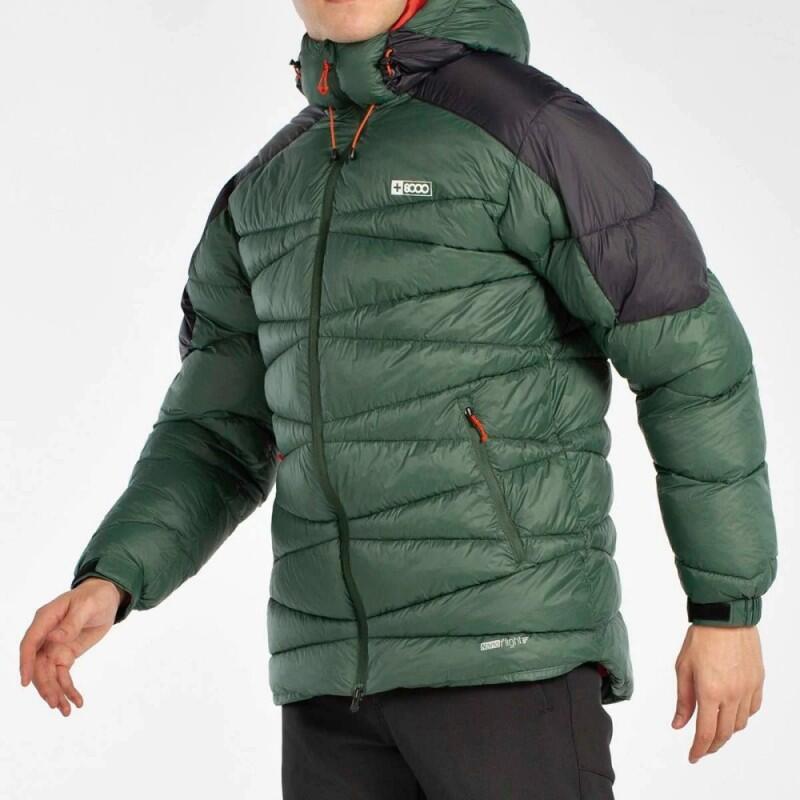 Anorak +8000 Manses 080 412031 Verde Hombre Impermeable 3/4