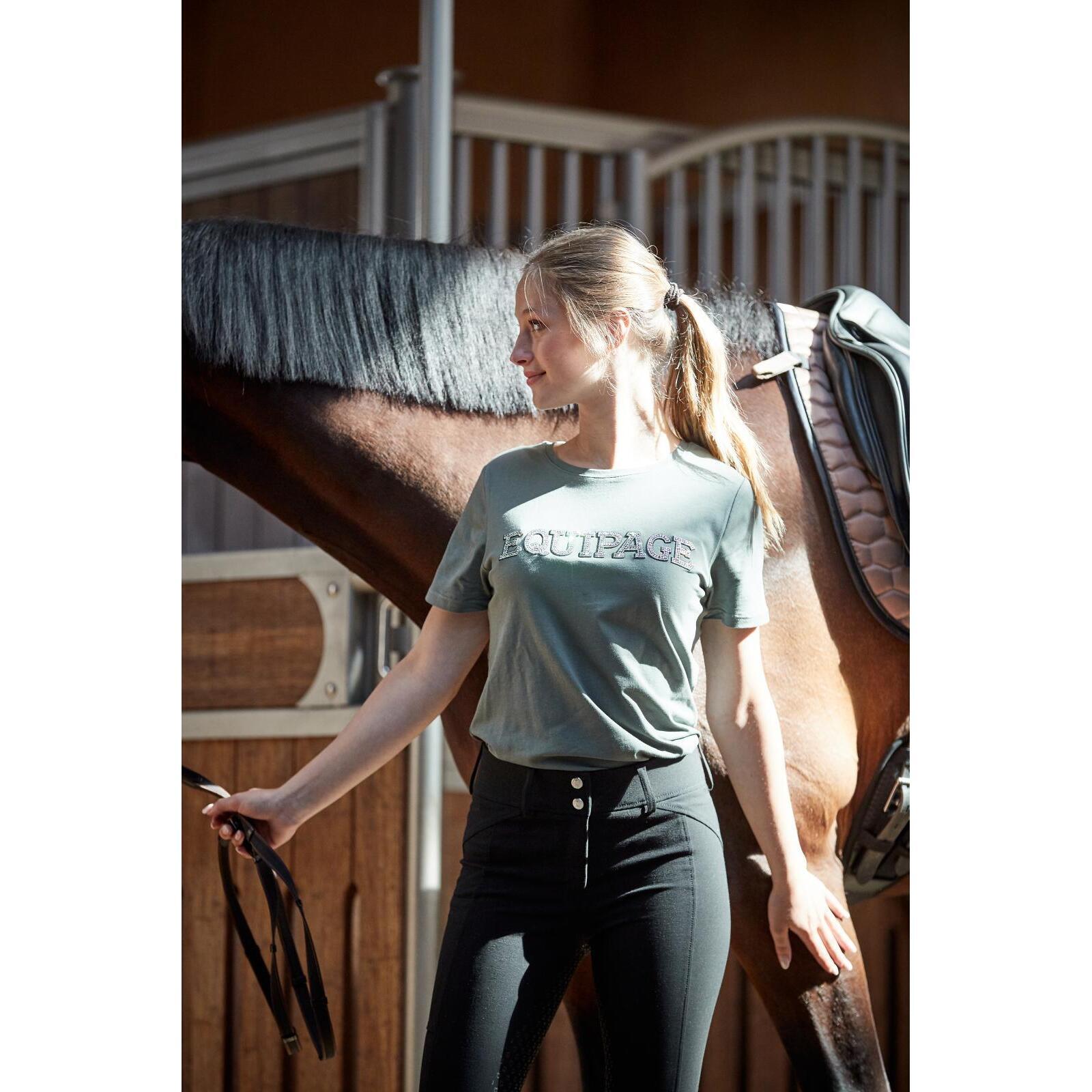 T-shirt fille Equipage Melina 3/4
