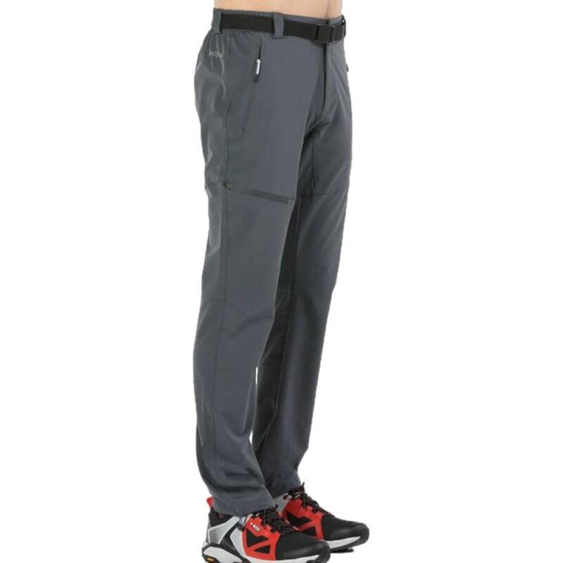Pantalón +8000 Jaureg Gris Hombre Trekking 2/3