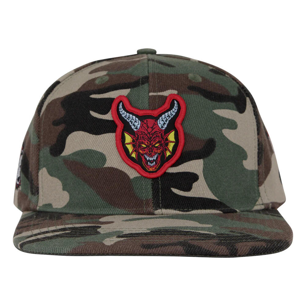 Santa Cruz - Stranger Things Hellfire Club Snapback Hat - Camo 2/4