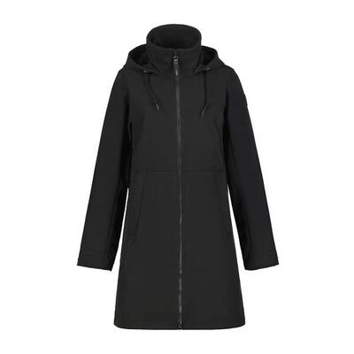 Dames lange pilou softshell wandeljas icepeak agaram