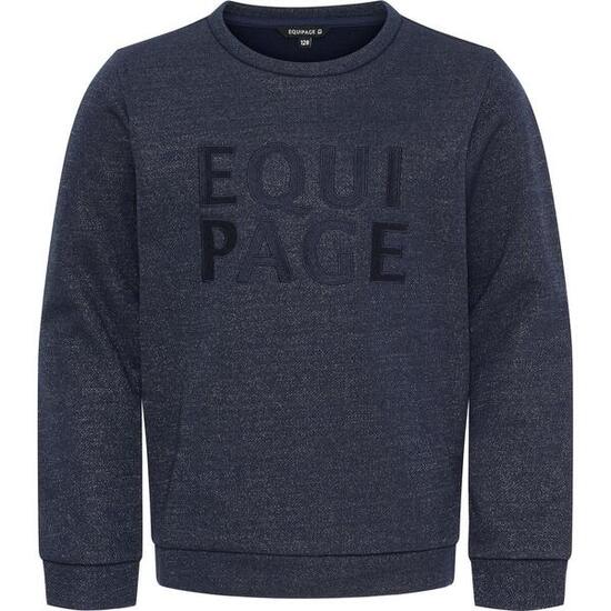 Sweatshirt équitation enfant Equipage Veela