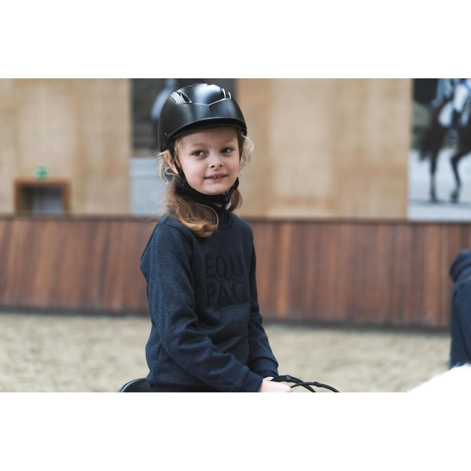 Sweatshirt équitation enfant Equipage Veela 4/4