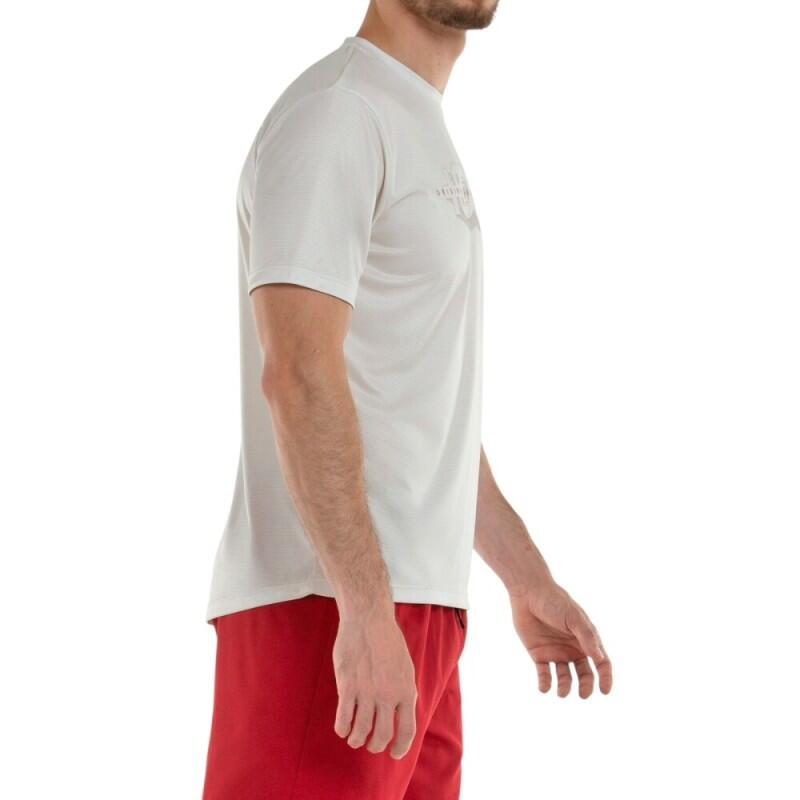 Camiseta +8000 Talib 409141-020 blanca hombre manga corta 3/4