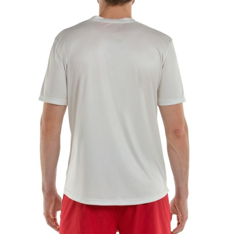 Camiseta +8000 Talib 409141-020 blanca hombre manga corta 4/4