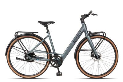 Bicicletta elettrica da città BRN E-CITY 28" donna - borse in omaggio