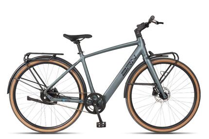 Vélo électrique de ville BRN E-CITY 28" homme - sacs de vélo offerts