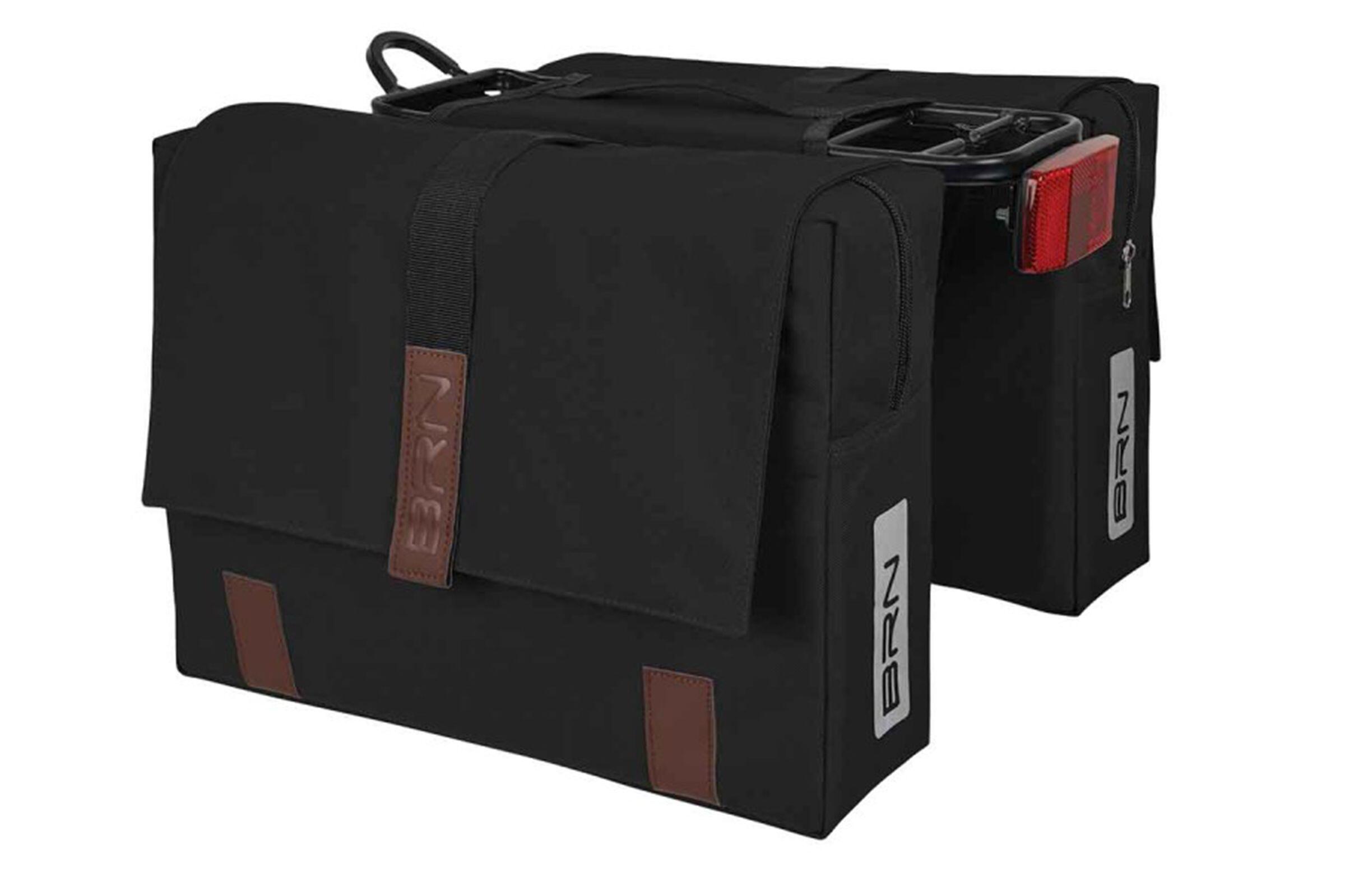 Elektro-Stadtfahrrad BRN E-CITY 28" mann - kostenlose fahrradtaschen 6/6