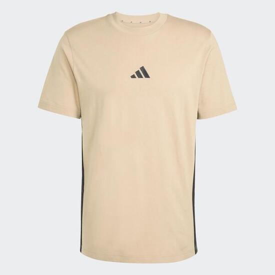 T-shirt adidas marron homme
