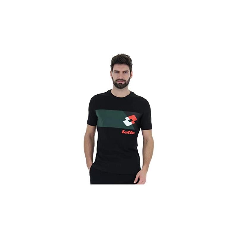 Camiseta Athletica LG III Tee 216874 negra hombre manga corta 4/5