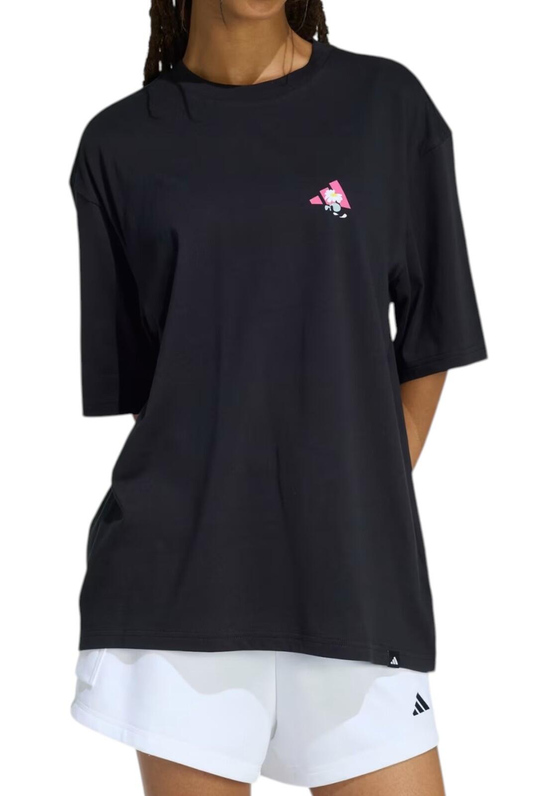 Camiseta oversize de mujer adidas Soft Side 2/6