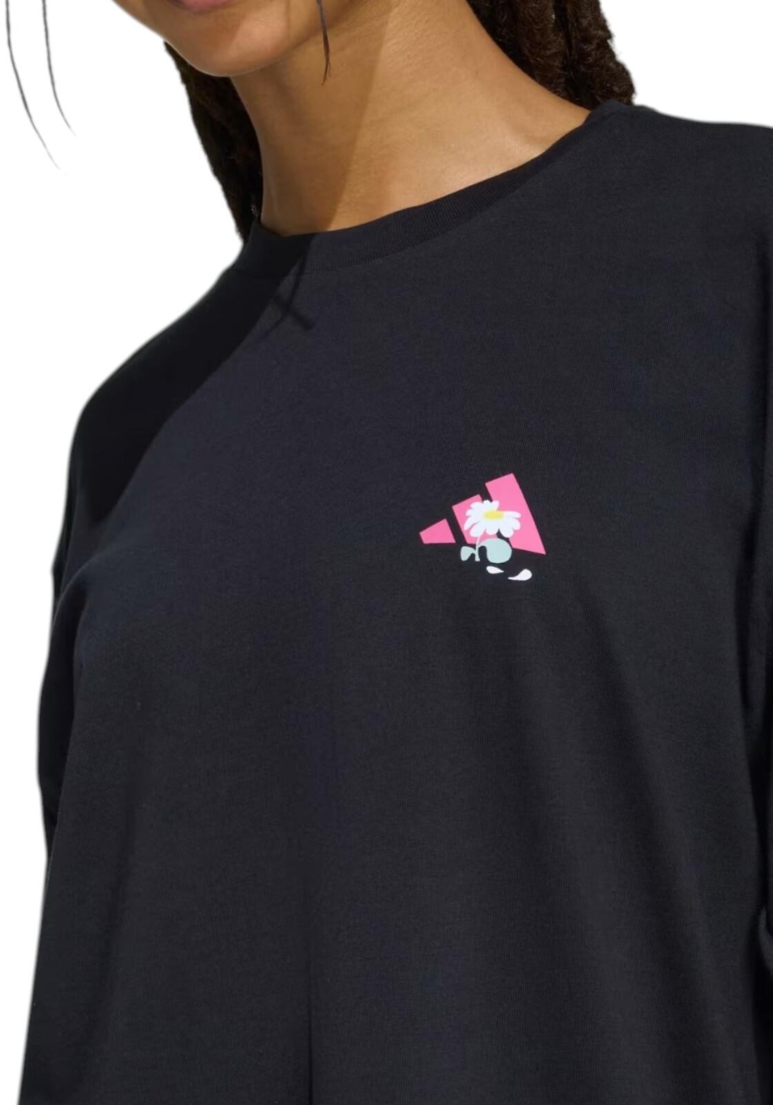 Camiseta oversize de mujer adidas Soft Side 4/6