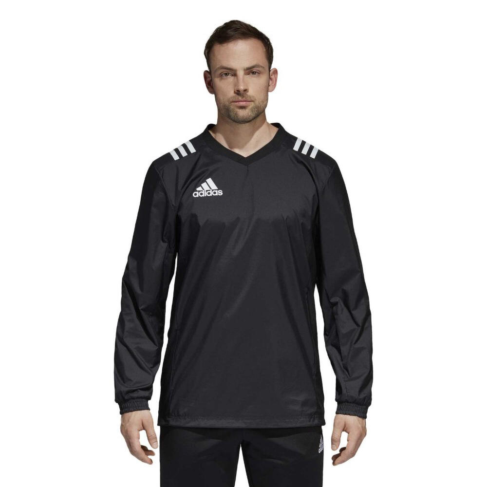 Sweat de pluie d'entrainement Adidas Rugby Contact Top Noir 1/7