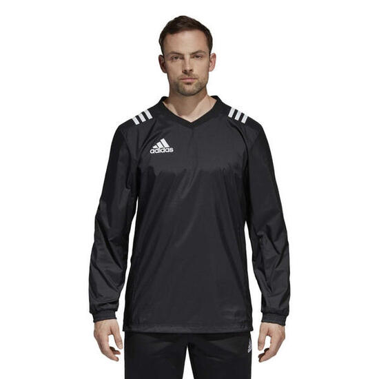 Sweat de pluie d'entrainement Adidas Rugby Contact Top Noir