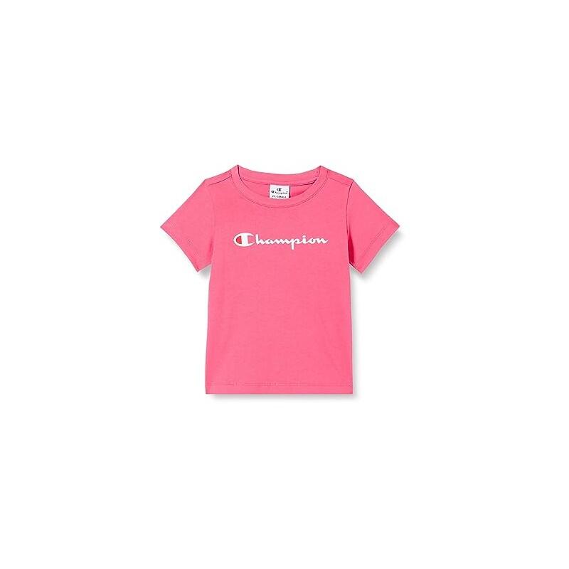 Camiseta - Trekking - Niña - Manga corta, Algodón 100%, PS083 - Rosa 3/5