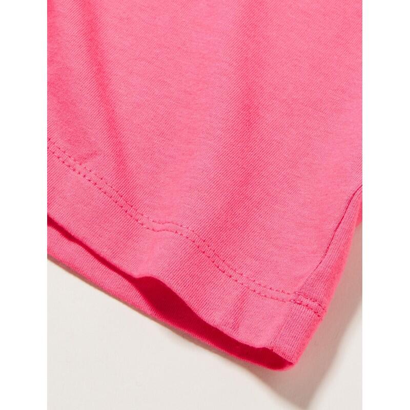 Camiseta Champion PS083 rosa niña manga corta algodón 4/5