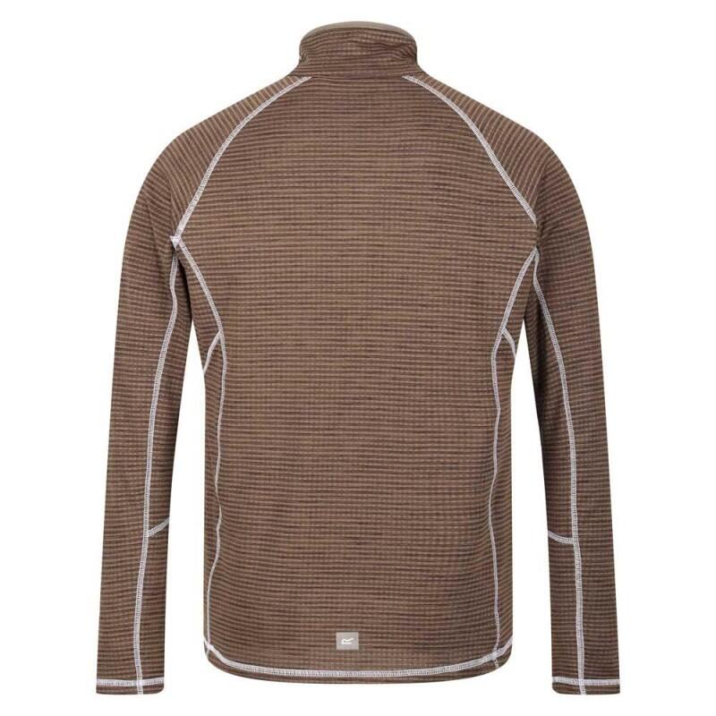 Sudadera forro polar Regatta Yonder RMT172 marrón - hombre trekking 4/5
